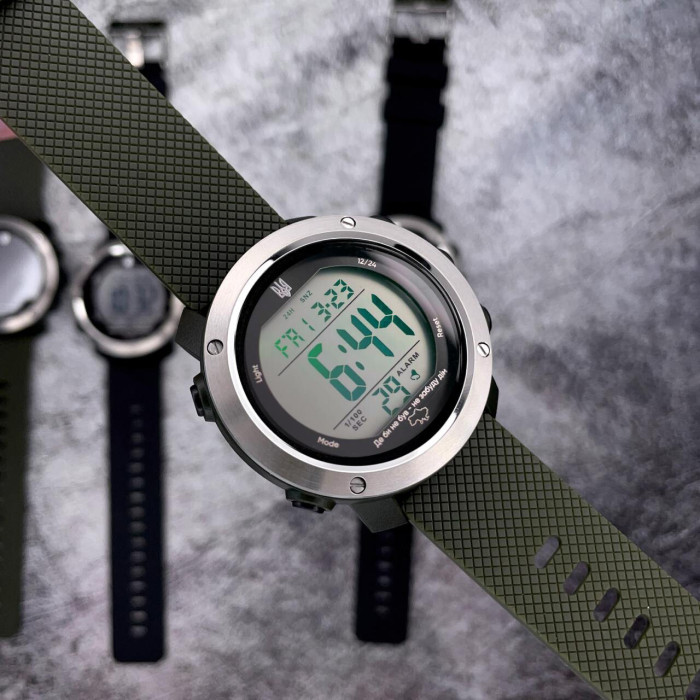 Awarder 033 Де би не був Army Green-Silver-White