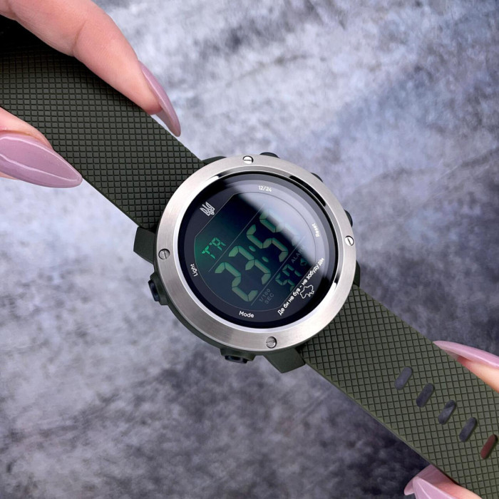 Awarder 033 Де би не був Army Green-Silver-White