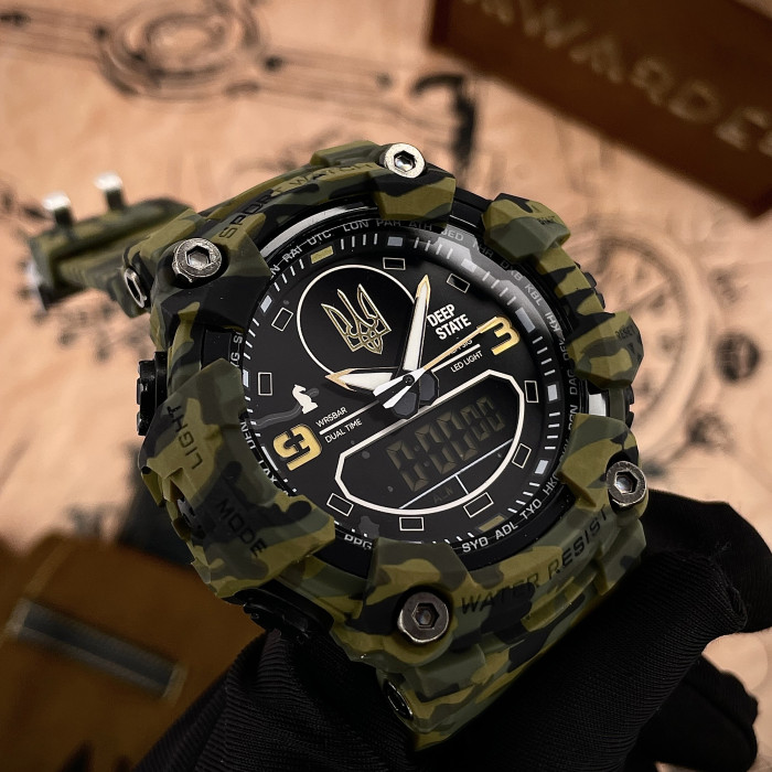 Наручний годинник Awarder 001 Camo Green