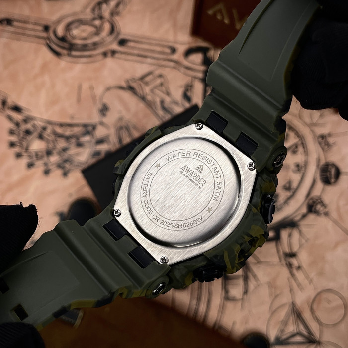 Наручний годинник Awarder 001 Camo Green