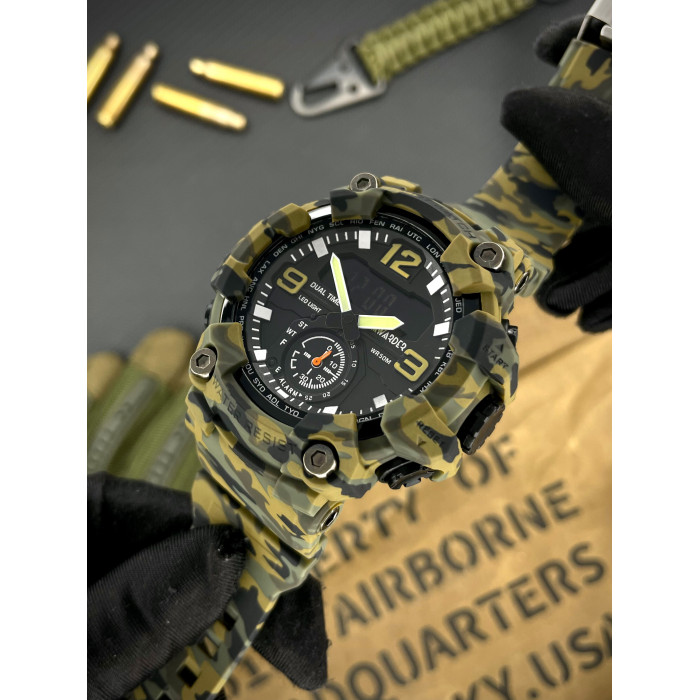 Наручний годинник Awarder 003 Camo Green