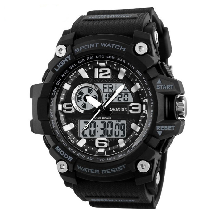 Наручний годинник Awarder 012 Black
