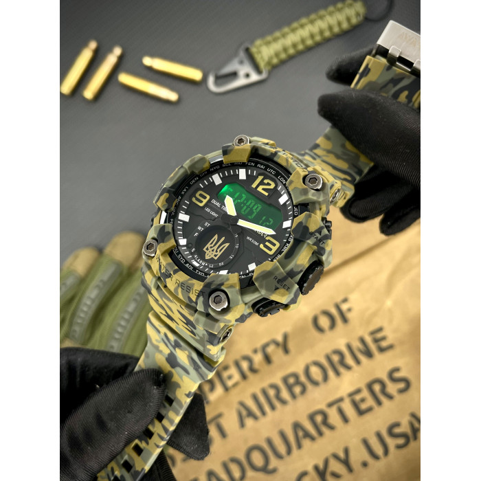 Наручные часы Awarder 003 Тризуб золото Army Green
