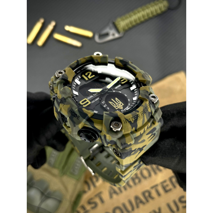 Наручные часы Awarder 003 Тризуб золото Army Green