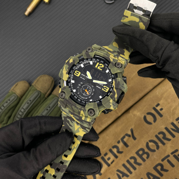 Наручний годинник Awarder 004 Camo Green