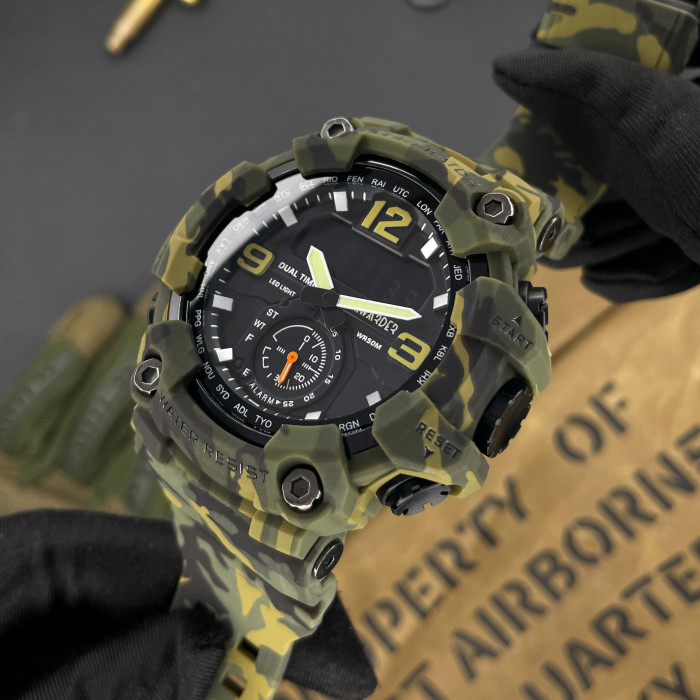 Наручний годинник Awarder 004 Camo Green