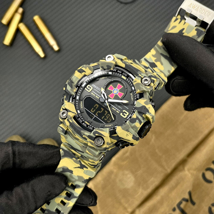 Наручный часовой механизм Awarder 001 ЗСУ Army Green
