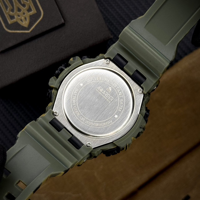 Наручный часовой механизм Awarder 001 ЗСУ Army Green