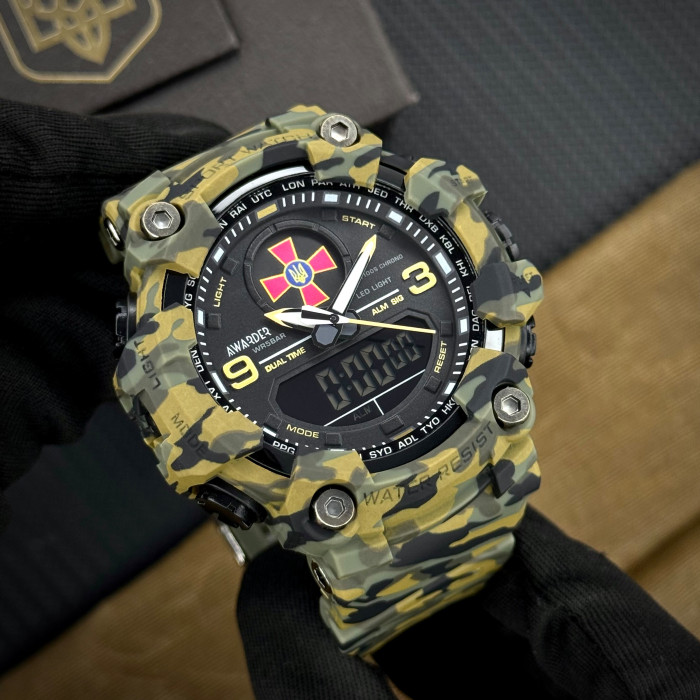 Наручный часовой механизм Awarder 001 ЗСУ Army Green