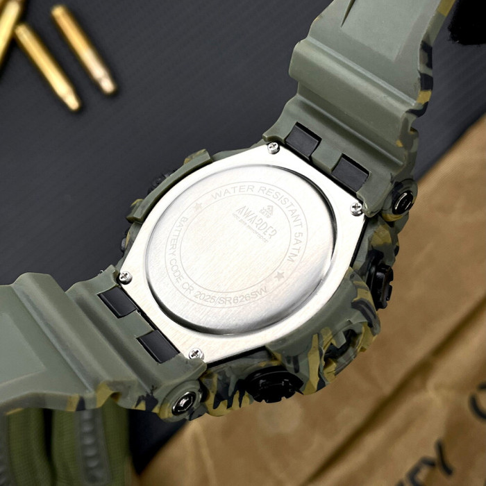 Наручный часовой механизм Awarder 001 ЗСУ Army Green