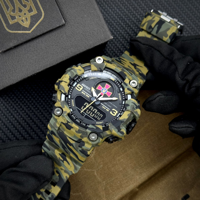 Наручный часовой механизм Awarder 001 ЗСУ Army Green