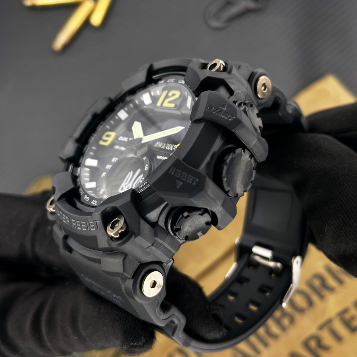 Наручные часы Awarder 004 Тризуб серебро Black