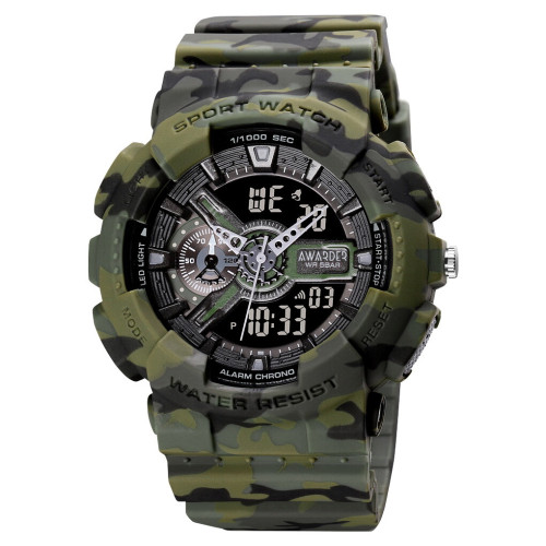 Наручний годинник Awarder 005 Camo Green