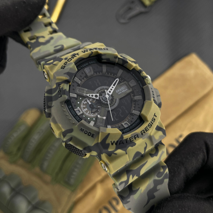 Наручные часы Awarder 005 Camo Green