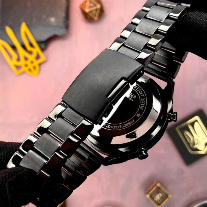 Наручные часы Awarder 017 Тризуб золото All Black Steel