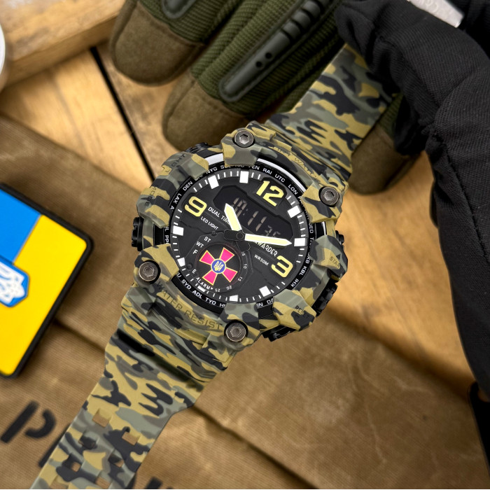 Наручные часы Awarder 003 ЗСУ Camo Green