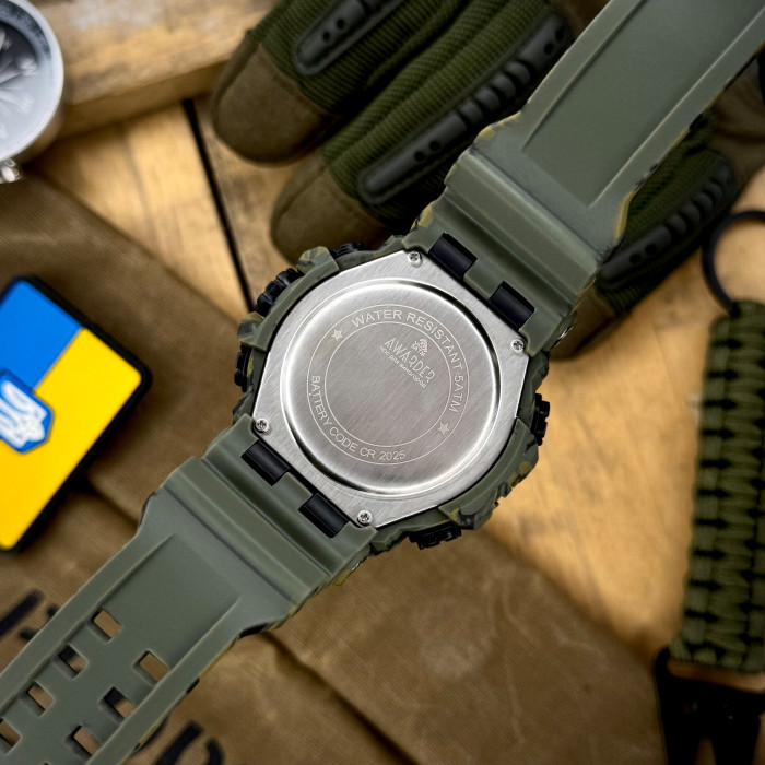 Наручные часы Awarder 003 ЗСУ Camo Green