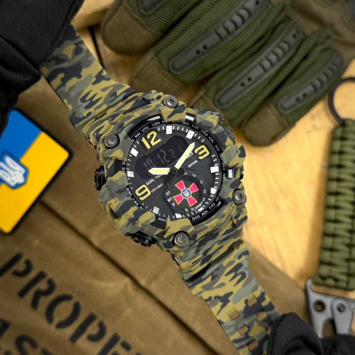 Наручные часы Awarder 003 ЗСУ Camo Green