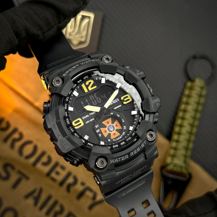 Наручний годинник Awarder 004 ДСНС All Black