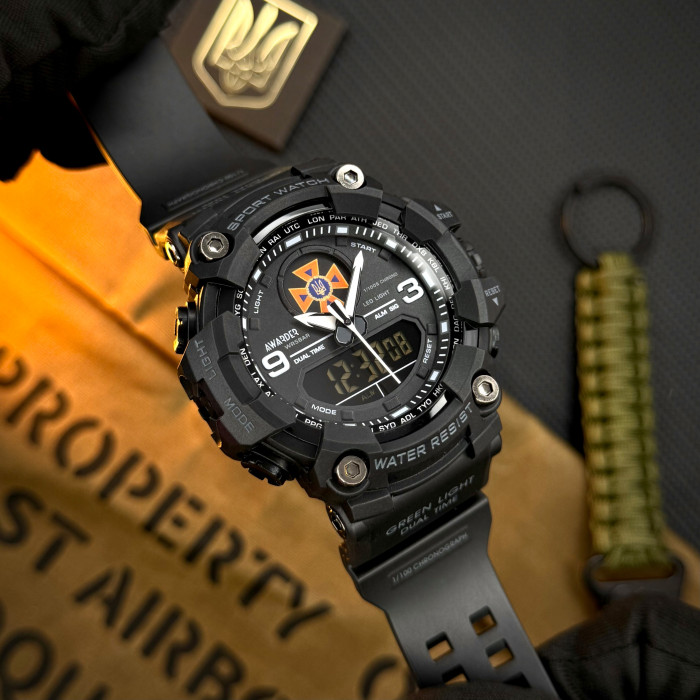 Наручный часовой механизм Awarder 001 ДСНС All Black