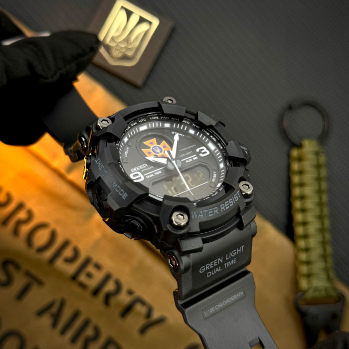 Наручный часовой механизм Awarder 001 ДСНС All Black