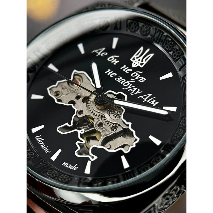 Наручний годинник Awarder 021 Де би не був All Black Mesh