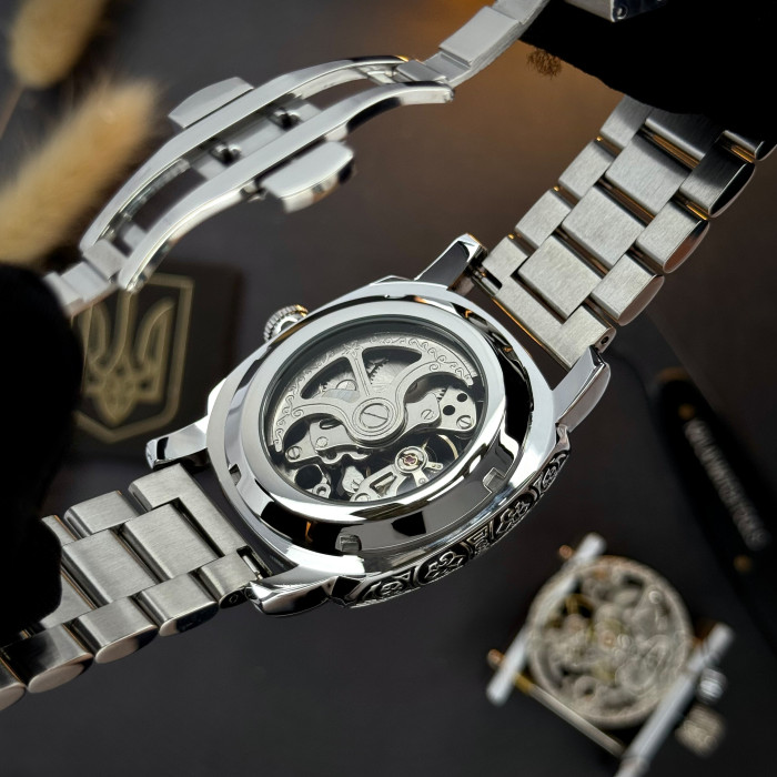 Наручний годинник Awarder 021 Де би не був Silver Steel