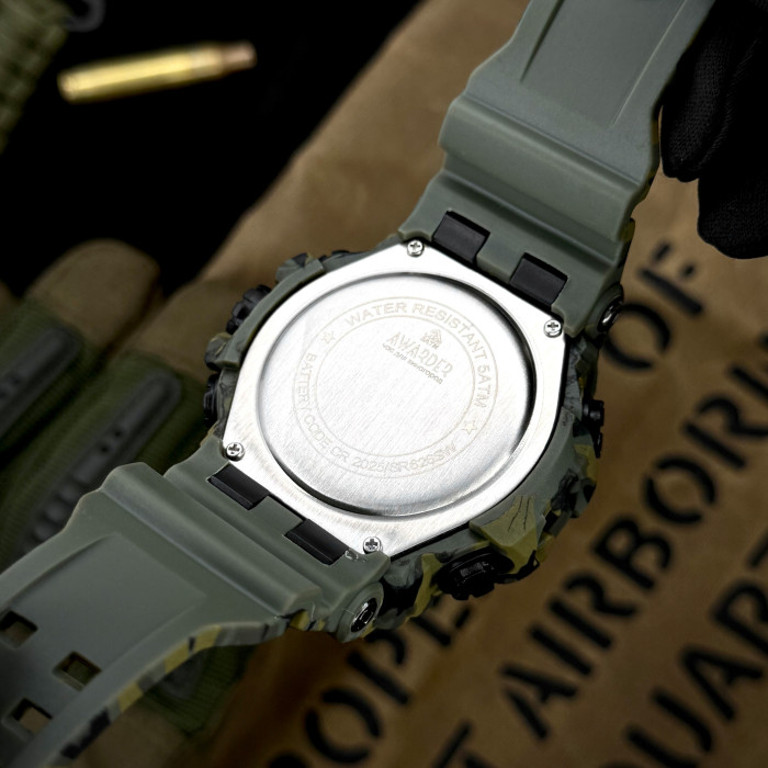 Наручний годинник Awarder 001 ДПС Army Green