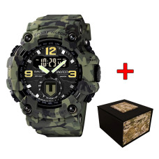 Наручний годинник Awarder 004 ТРО Camo Green