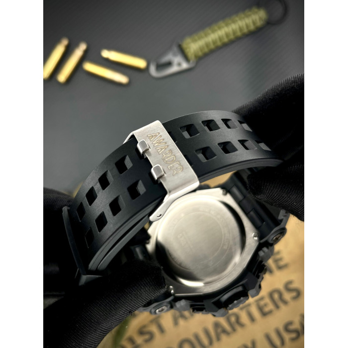 Наручний годинник Awarder 003 Тризуб золото Black