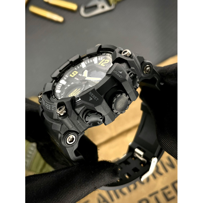 Наручний годинник Awarder 003 Тризуб золото Black
