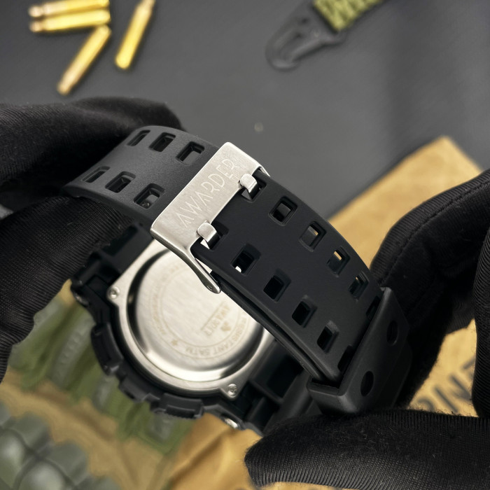Наручные часы Awarder 005 Тризуб серебро Black