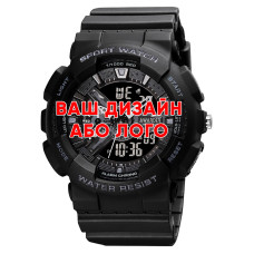 Наручний годинник Awarder 005 Ваше лого Black
