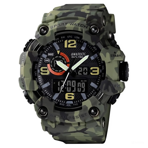 Наручные часы Awarder 002 Camo Green