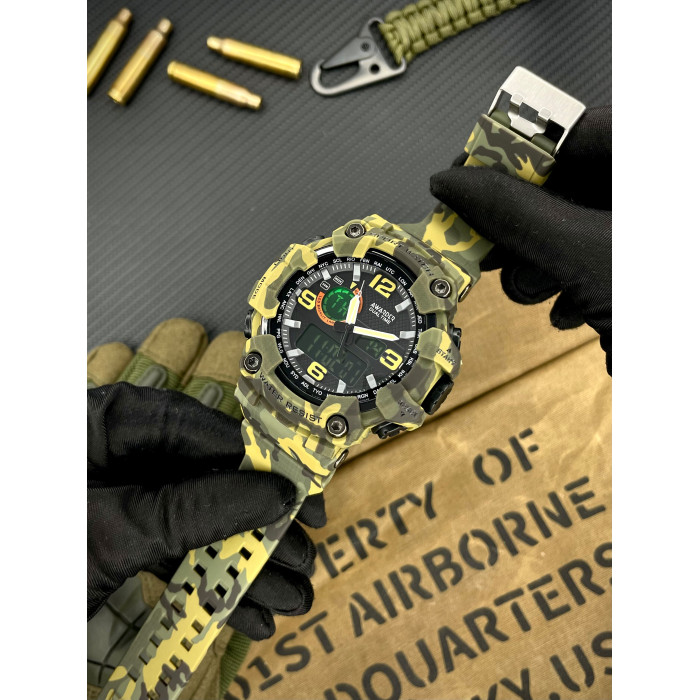 Наручний годинник Awarder 002 Camo Green