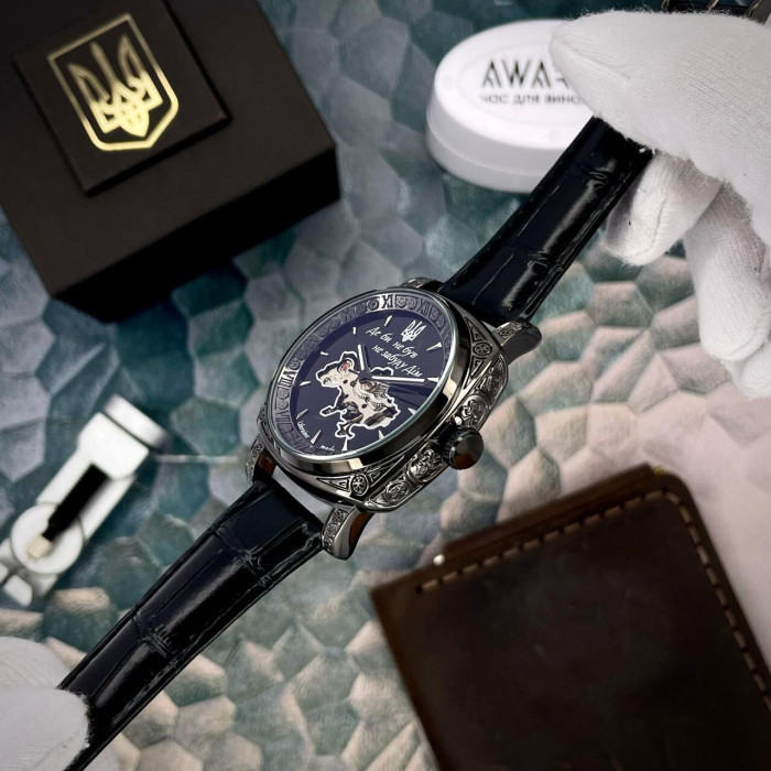Наручний годинник Awarder 021-3D  Де би не був All Black