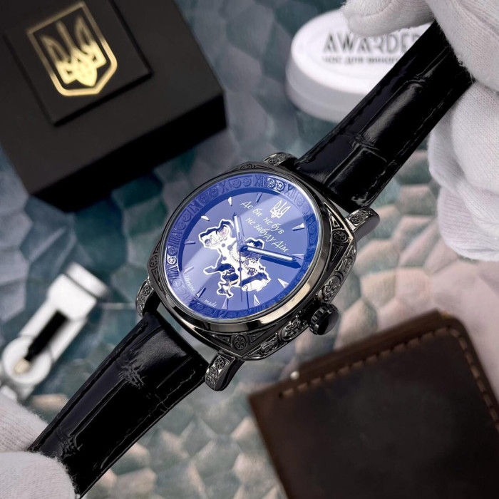 Наручний годинник Awarder 021-3D  Де би не був All Black