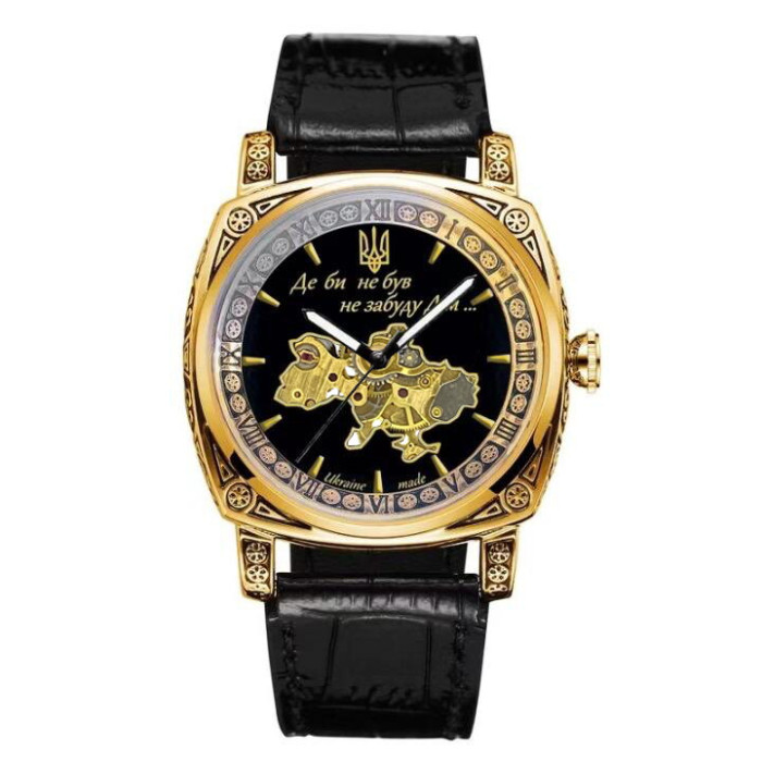 Наручний годинник Awarder 021-3D  Де би не був Gold-Black