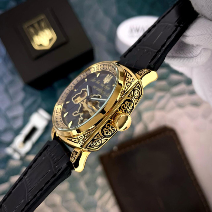 Наручний годинник Awarder 021-3D  Де би не був Gold-Black