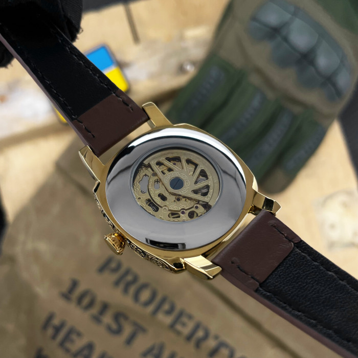 Наручний годинник Awarder 021 Де би не була Gold-Black-Brown