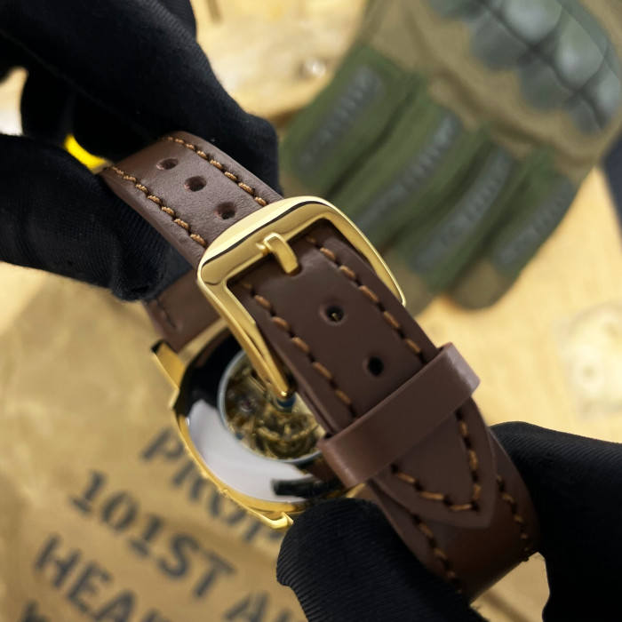 Наручний годинник Awarder 021 Де би не була Gold-Black-Brown