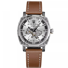 Наручний годинник Awarder 021 Де би не була Silver-Silver-Brown