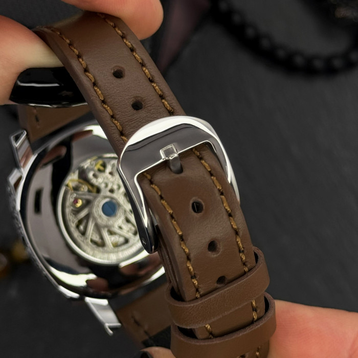 Наручний годинник Awarder 021 Де би не була Silver-Silver-Brown