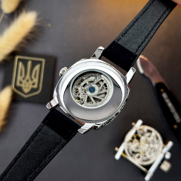 Наручний годинник Awarder 021 Де би не була Silver-Black-Black