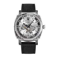 Наручний годинник Awarder 021 Де би не була Silver-Silver-Black