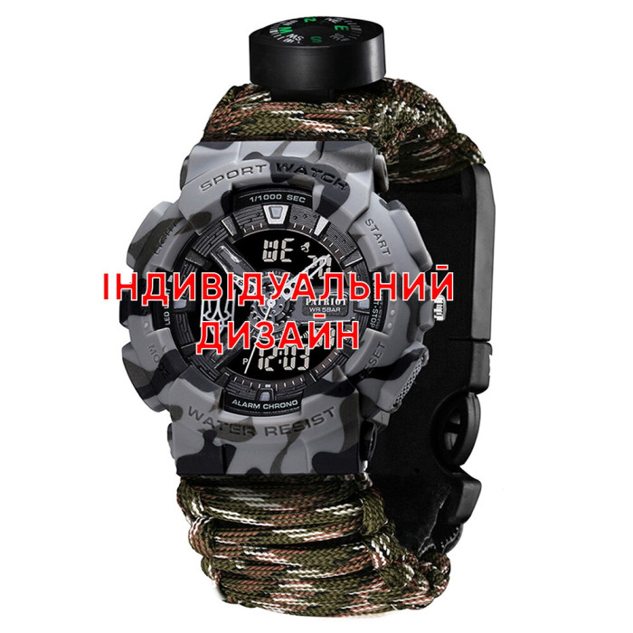 Наручный часы Awarder 005P Camo Grey CG Индивидуальный дизайн