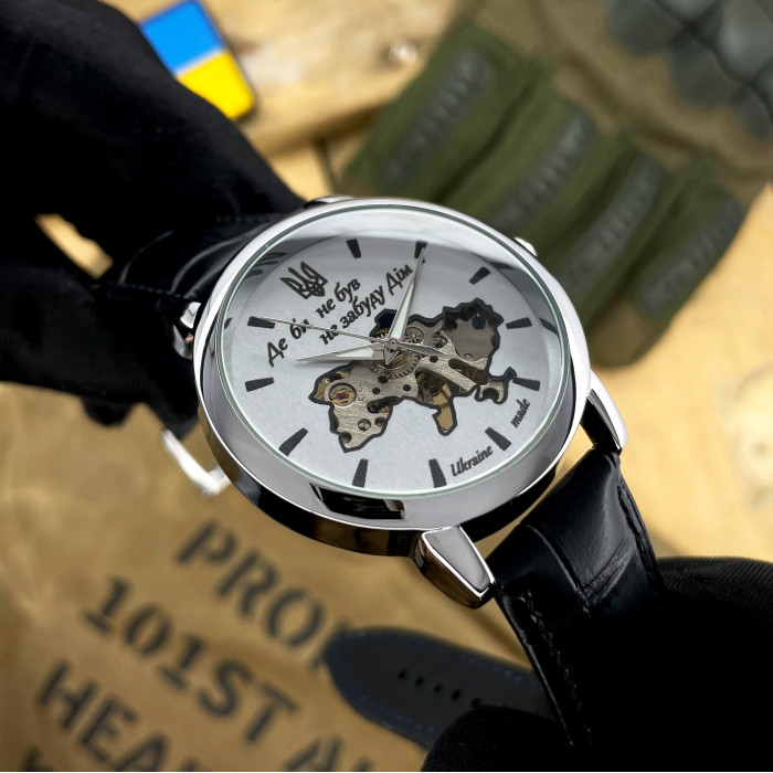 Наручний годинник Awarder 022 Silver-Silver Mechanic Де би не був
