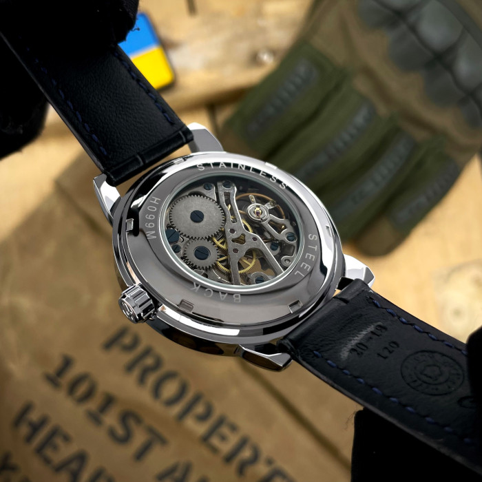 Наручний годинник Awarder 022 Silver-Silver Mechanic Де би не був