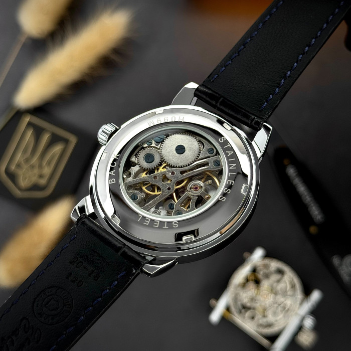 Наручний годинник Awarder 022 Silver-Silver Mechanic Де би не був
