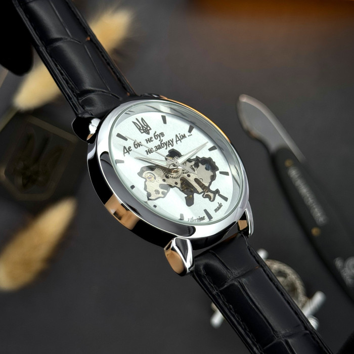 Наручний годинник Awarder 022 Silver-Silver Mechanic Де би не був